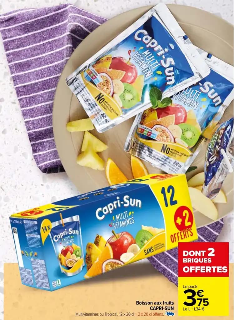 Boisson aux fruits CAPRI-SUN