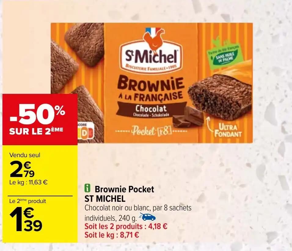 i Brownie Pocket ST MICHEL