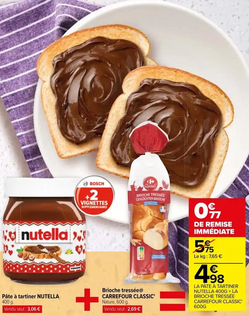 Pâte à tartiner NUTELLA