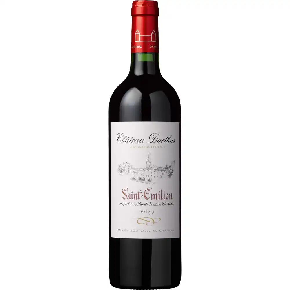 Château Darthus Magador, 2019 - Saint-Emilion AOP - Rouge - 75 cl - étiquette abîmée