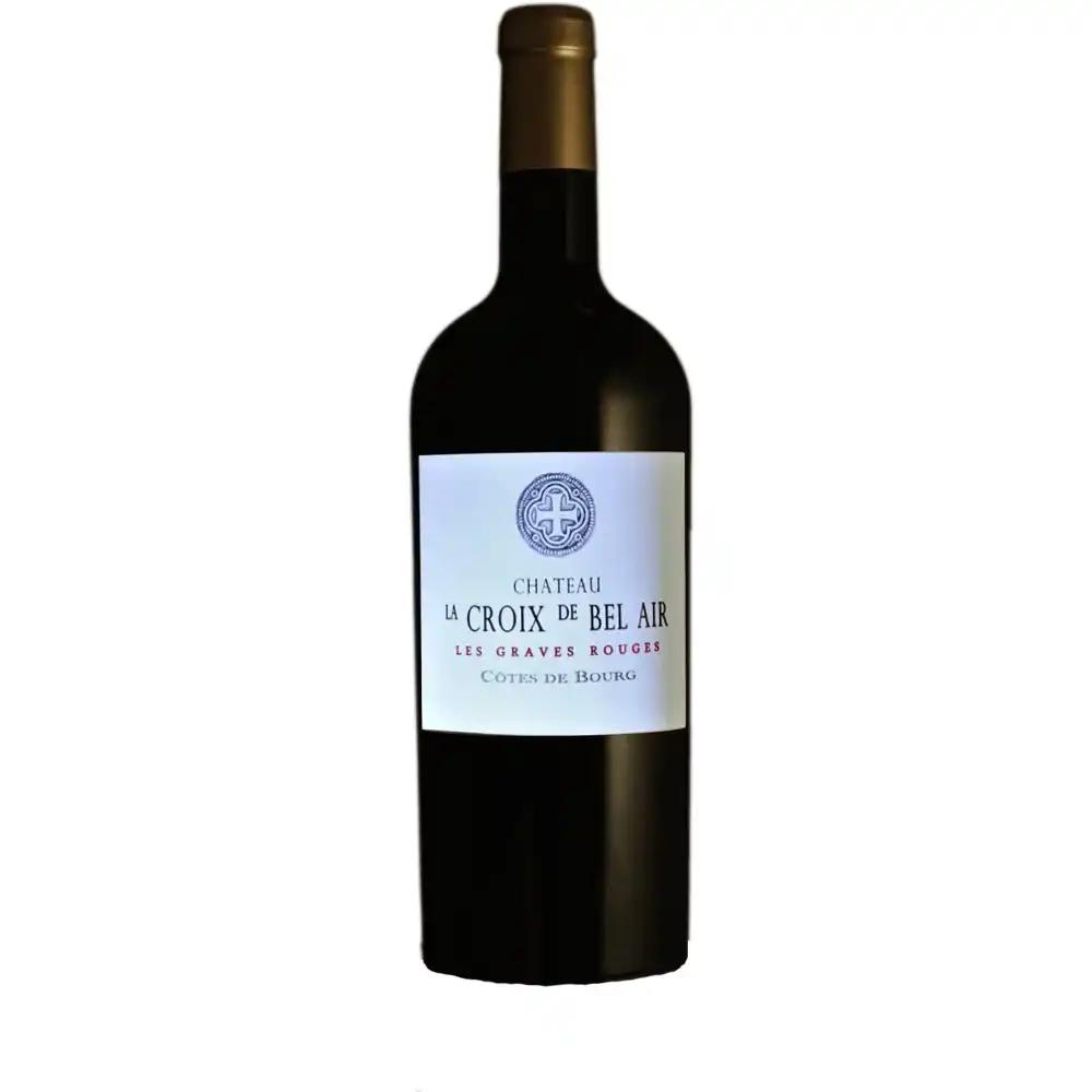 Château La Croix de Bel Air, 2019 - Côtes de Bourg AOP - Rouge - 75 cl - étiquette abîmée