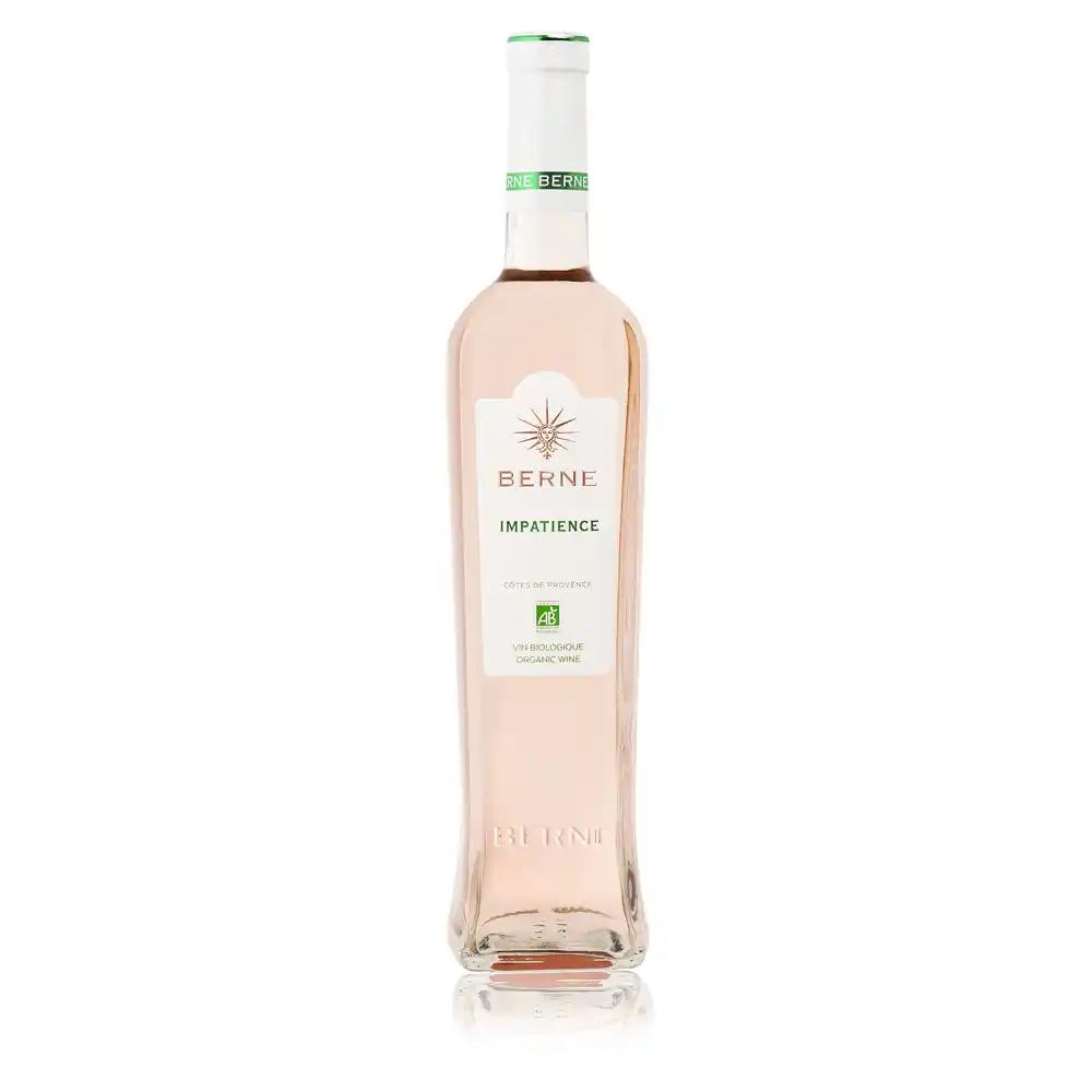 Berne - Impatience BIO, 2021 - Côtes de Provence AOP - Rosé - 75 cl - étiquette abîmée