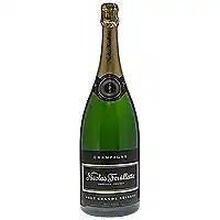 Magnum Champagne Nicolas Feuillatte Grande Réserve - Brut - 1.5 L - étiquette abîmée