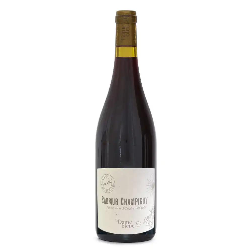 La Dame Bleue BIO, 2020 - Saumur-Champigny AOP - Rouge - 75 cl - étiquette abîmée