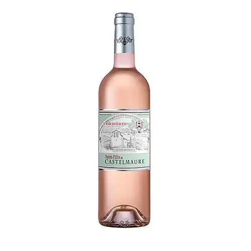 Saint Félix de Castelmaure, 2019 - Corbières AOP - Rosé - 75 cl - étiquette abîmée