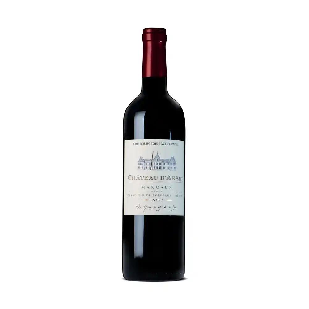 Château d'Arsac, 2021 - Margaux AOP - Rouge - 75 cl - étiquette abîmée