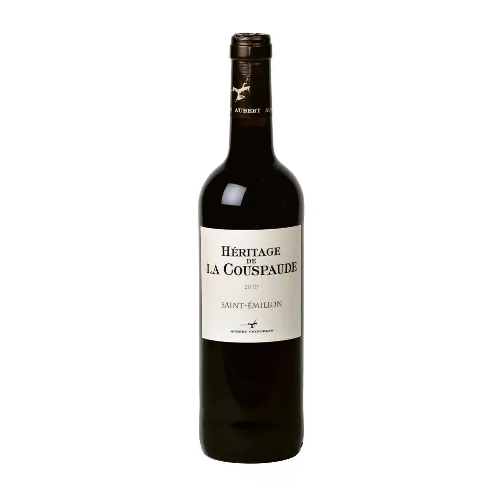 Héritage de la Couspaude, 2019 - Saint-Emilion AOP - Rouge - 75 cl - étiquette abîmée