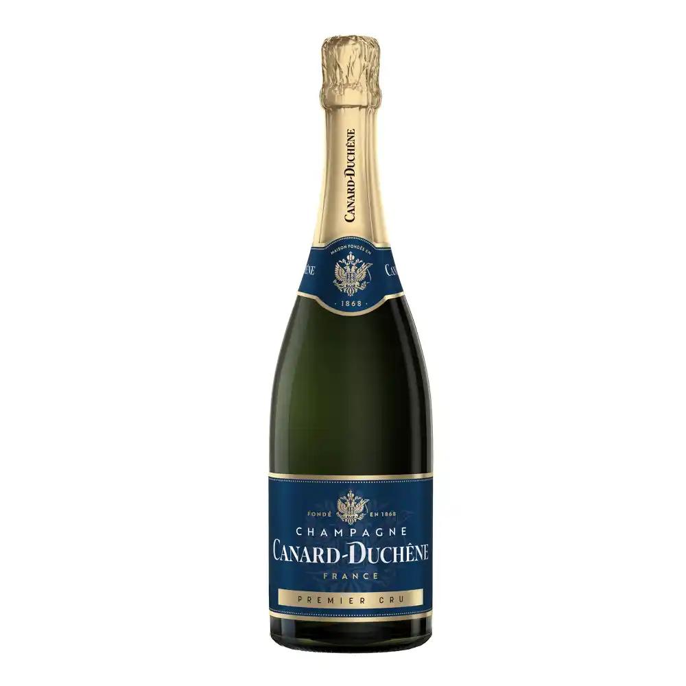 Champagne Canard-Duchêne Premier Cru - Brut - 75 cl - étiquette abîmée