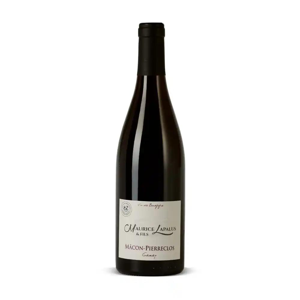 Maurice Lapalus & Fils, 2021 - Mâcon Pierreclos AOP - Rouge - 75 cl - étiquette abîmée