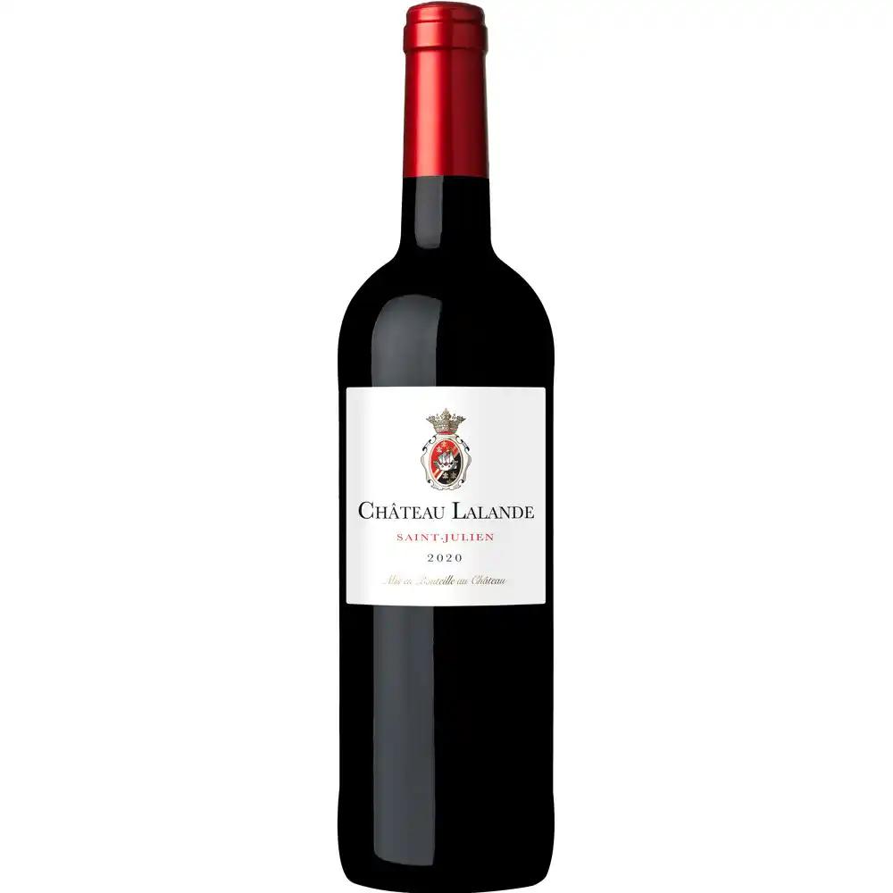 Château Lalande, 2020 - Saint-Julien AOP - Rouge - 75 cl - étiquette abîmée