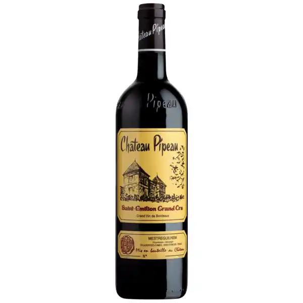 Château Pipeau, 2019 - Saint-Emilion Grand Cru AOP - Rouge - 75 cl - étiquette abîmée