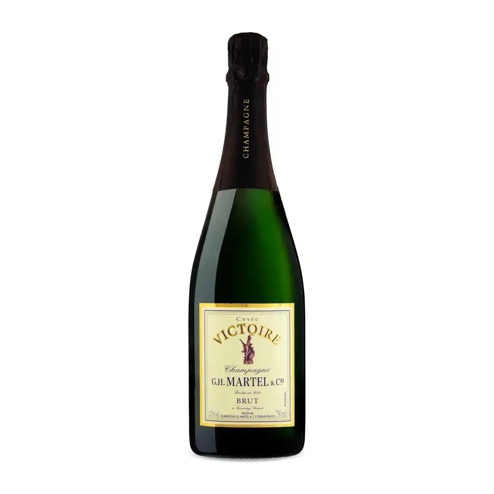 Champagne G.H. Martel Victoire - Brut - 75 cl - étiquette abîmée