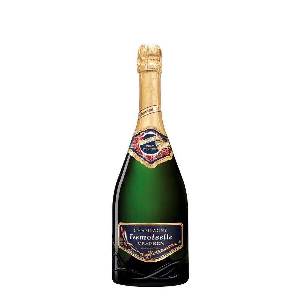 Champagne Vranken Demoiselle - Prestige - Brut - 75 cl - étiquette abîmée