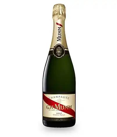 Champagne Mumm Cordon Rouge - Brut - 75 cl - étiquette abîmée