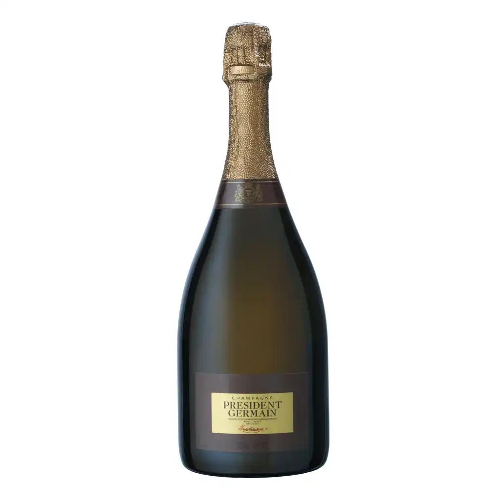 Champagne Président Germain - Brut - 75 cl - étiquette abîmée