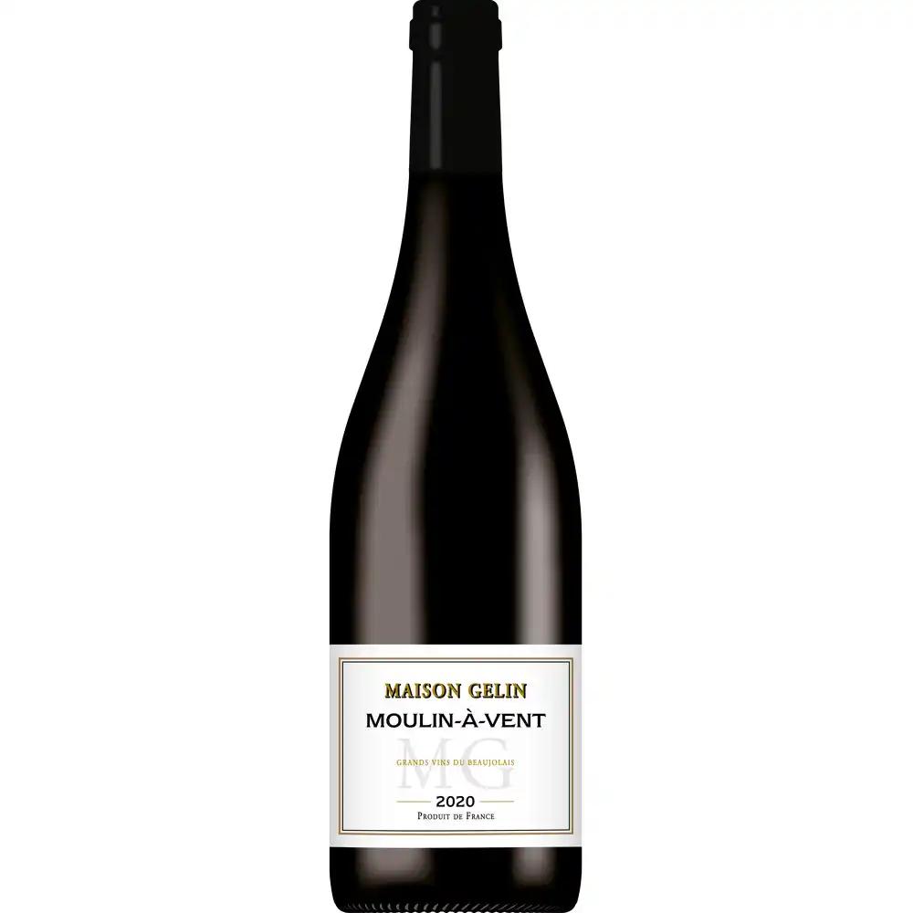 Maison Gelin, 2020 - Moulin à Vent AOC - Rouge - 75 cl - étiquette abîmée