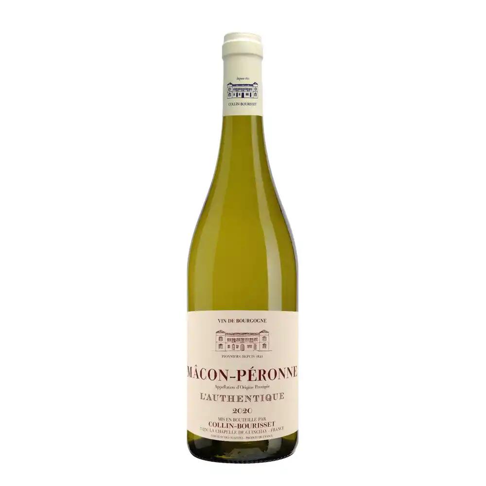 L'Authentique Collin Bourisset, 2020 - Mâcon-Peronne AOP - Blanc Sec - 75 cl - étiquette abîmée