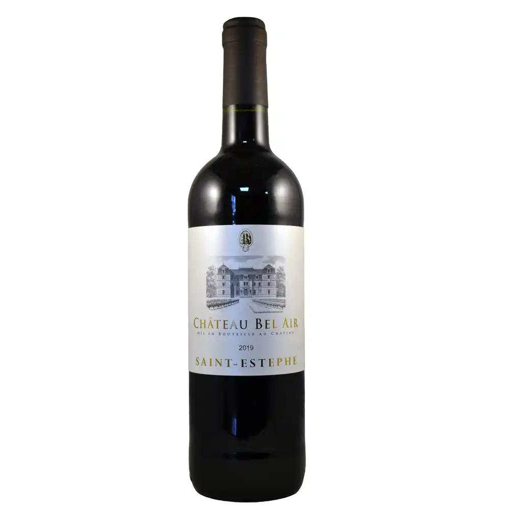 Château Bel Air, 2019 - Saint-Estèphe AOP - Rouge - 75 cl - étiquette abîmée