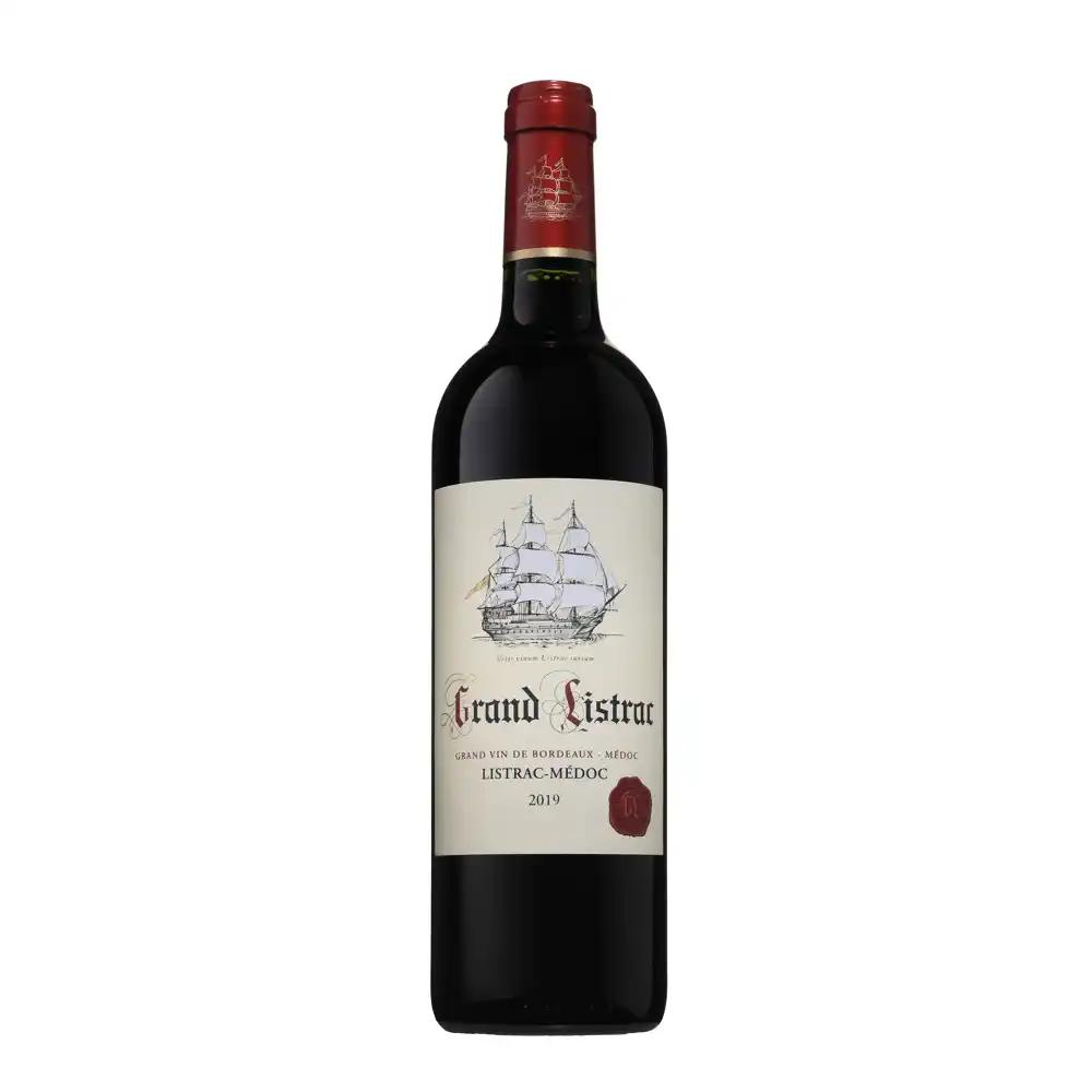 Grand Listrac, 2019 - Listrac-Médoc AOP - Rouge - 75 cl - étiquette abîmée