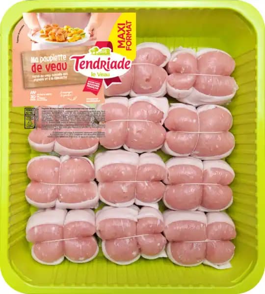12 paupiettes de veau Maxi Format TENDRIADE