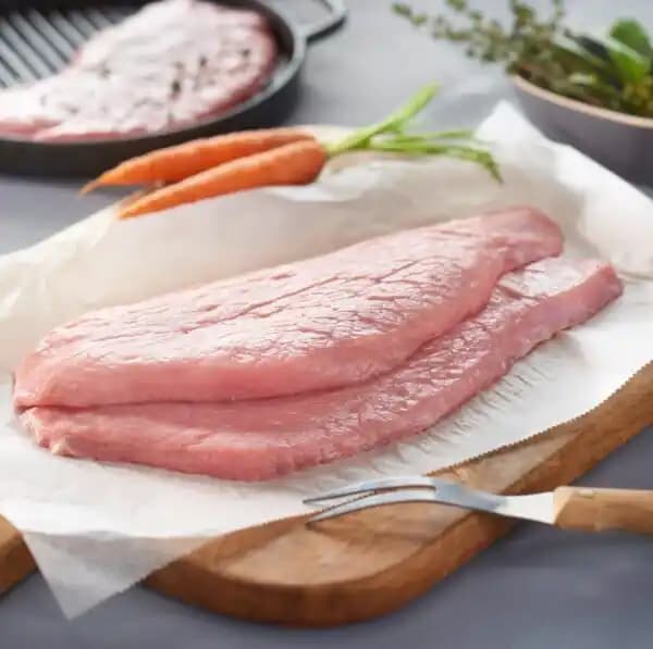 Veau : escalope*** à griller