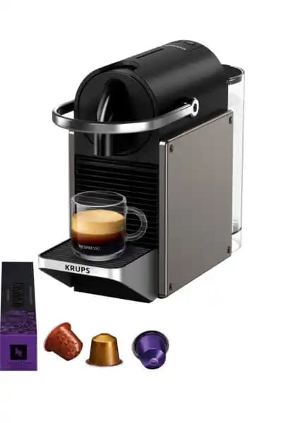 KRUPS Machine à café Nespresso Pixie titane