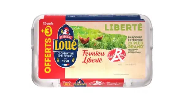 LOUÉ Œufs Fermiers Label Rouge