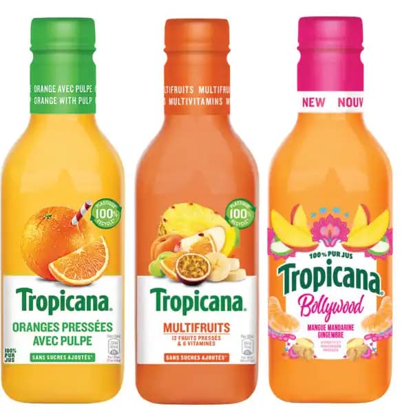 TROPICANA SUR TOUS LES JUS FRAIS