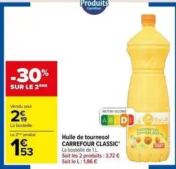 Huile de tournesol