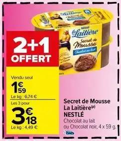 Mousse au chocolat