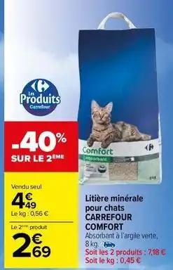 Litière pour chats