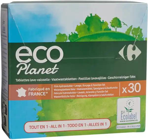 CARREFOUR ECO PLANET Tablettes lave vaisselle