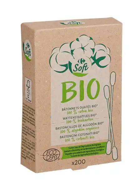 CARREFOUR SOFT BIO Bâtonnets ouatés Bio
