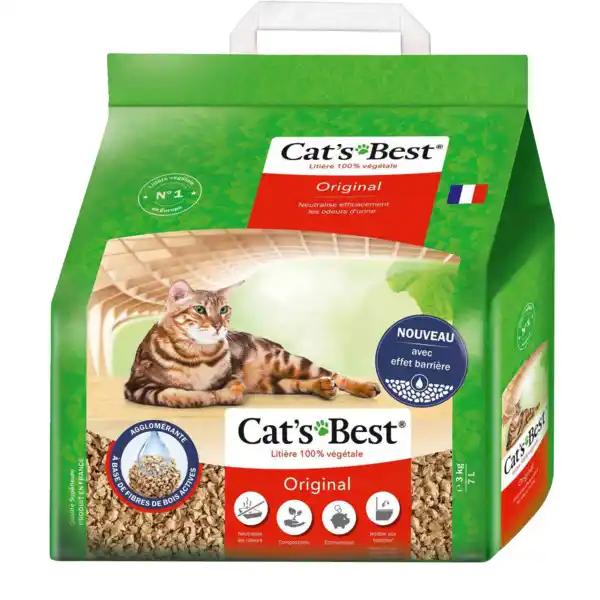 CAT'S BEST Litière 100% végétale pour chats