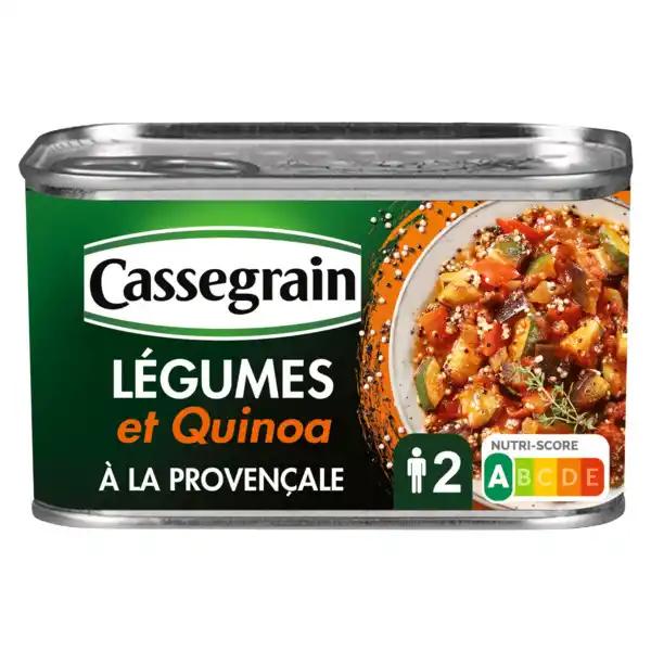 CASSEGRAIN Légumes et Céréales cuisinés