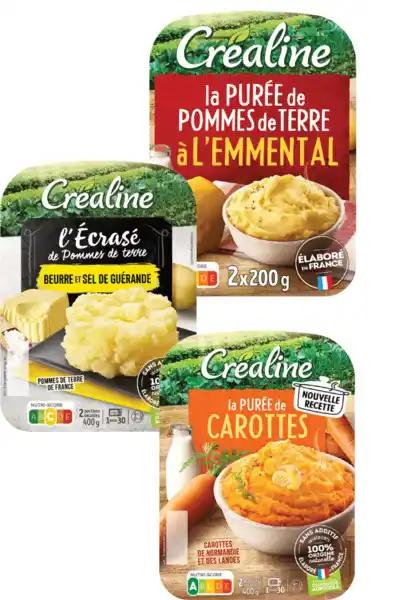CRÉALINE SUR TOUTES LES PURÉES ET TOUS LES LÉGUMES CUISINÉS