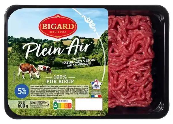 Viande hachée pur bœuf 5% M.G BIGARD