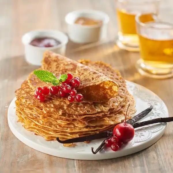 Crêpe moelleuse à la vanille (j)