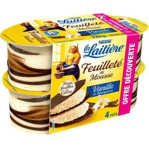NESTLÉ Feuilleté de Mousse La laitière Offre Découverte