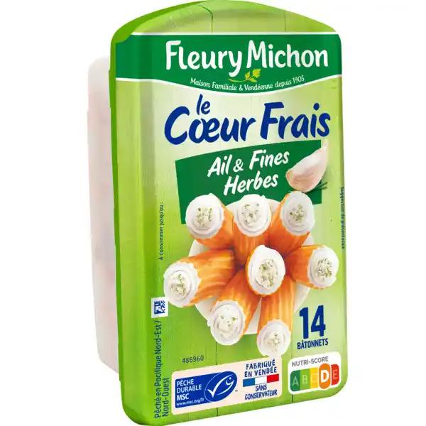 FLEURY MICHON Bâtonnets de surimi Le Cœur Frais