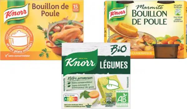 KNORR SUR TOUTES LES AIDES CULINAIRES