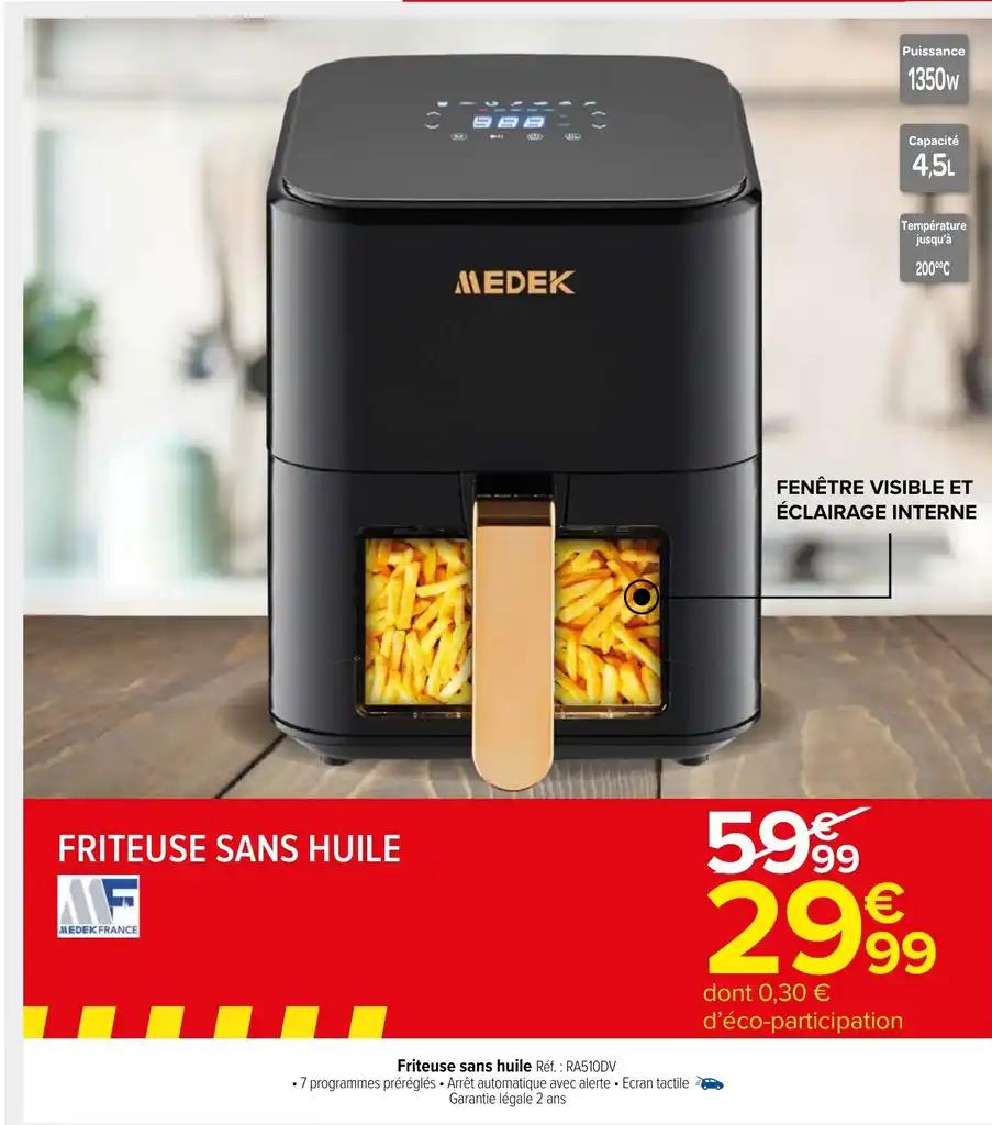 Friteuse sans huile Réf.: RA510DV
