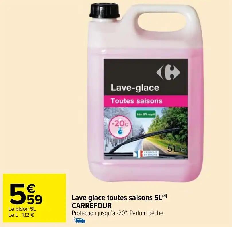 Lave glace toutes saisons 5L(d) CARREFOUR