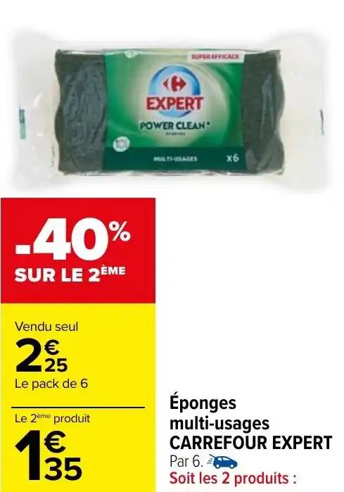 Éponges multi-usages CARREFOUR EXPERT
