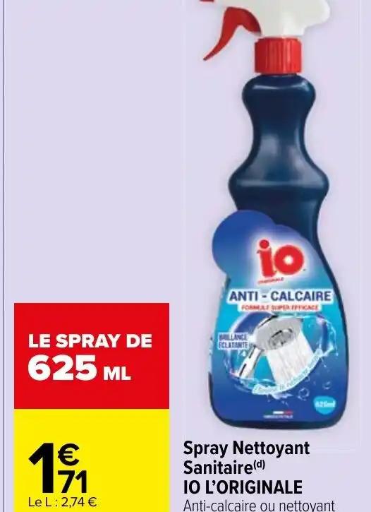 Spray Nettoyant Sanitaire (d) IO L'ORIGINALE
