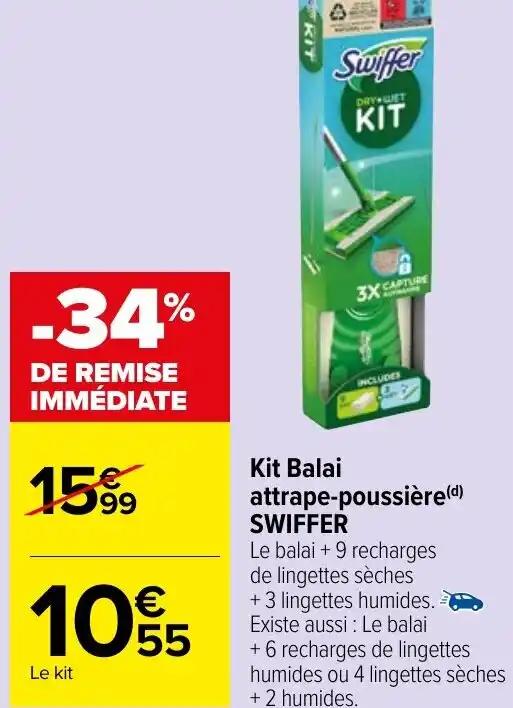 Kit Balai attrape-poussière(d) SWIFFER