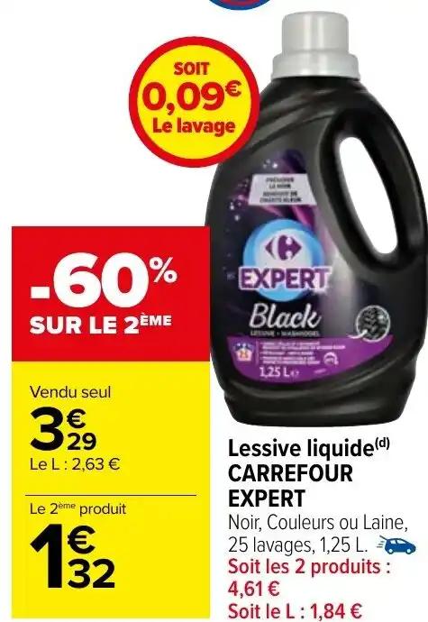Lessive liquide(d) CARREFOUR EXPERT