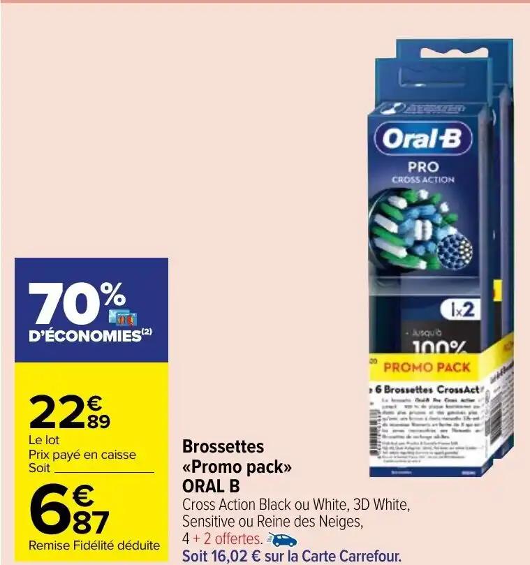 Brossettes <<Promo pack>> ORAL B