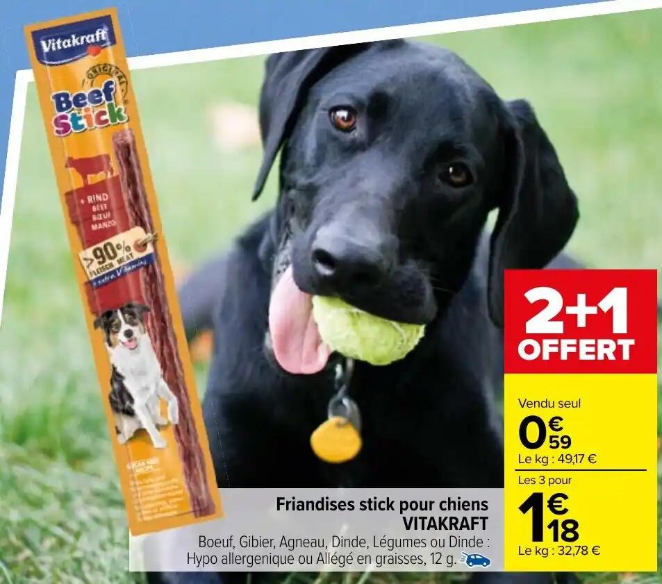 Friandises stick pour chiens VITAKRAFT