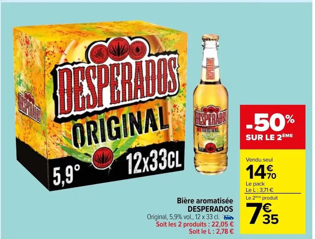 Bière aromatisée DESPERADOS
